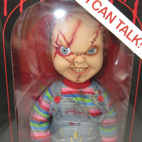 2024★BRIDE OF CHUCK★BRIDE OF CHUCKY★CHILD'S PLAY★Chucky★Talking Doll★MEZCOTOYZ★Approx. 38cm★Figure★Doll★Plush Toy★ 