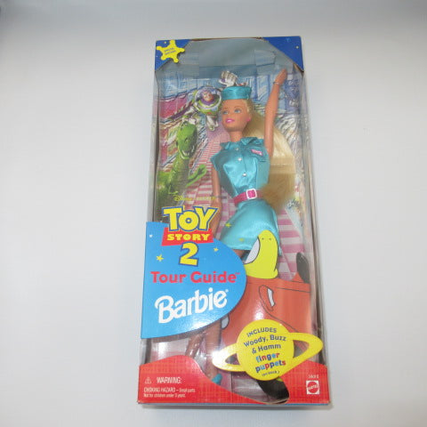 1999年★90's★vintage★ビンテージ★MATTEL★Barbie★バービー★Disney★ディズニー★ピクサー★TOY STORY２ ★トイストーリー★tourguide★ツアーガイド★blue★ブルー★約28センチ★