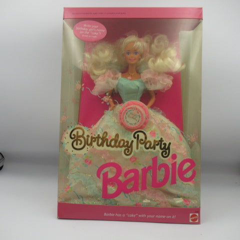 1992年★90's★vintage★ビンテージ★MATTEL★マテル★Barbie★バービー★birthday barbie★バースデーバービー★dress★ドレス★約28センチ★