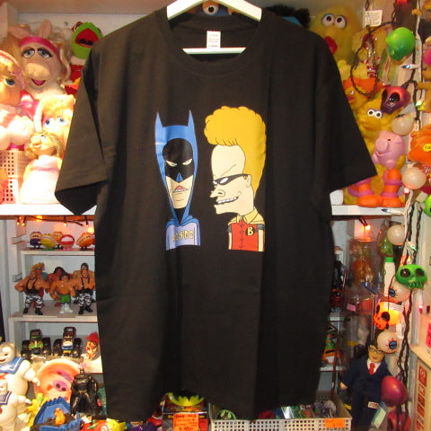 BEAVIS AND BUTT-HEAD★Beavis &amp; Butt-Head★T-shirt★BAT MAN★Men's★XL size★New item★ 