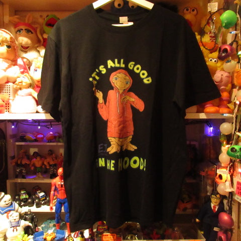 E.T.★エーティー★映画E.T.★Tshirt★Tシャツ★black★ブラック★Lサイズ★