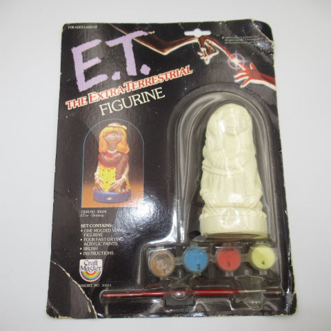 1982年★80's★vintage★ビンテージ★E.T.★映画E.T.★イーティー★ペイントフィギュアセット★FIGURINE★Handmade★ハンドメイド★キット★フィギュア★人形★ぬいぐるみ★フィギュアの大きさ約１３センチ★