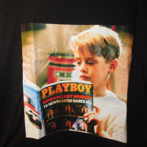 マコーレー・カルキン★Macaulay Culkin★Tシャツ★PLAYBOY★ホーム・アローン★Home Alone★men's Lサイズ★新品★