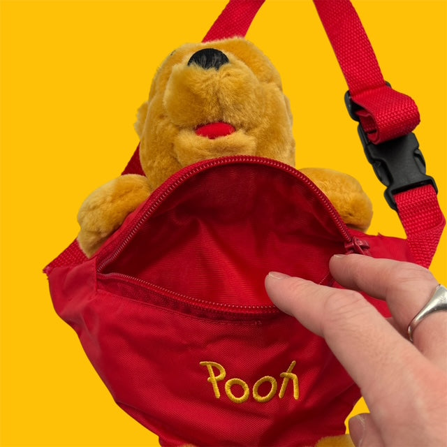 Vintage★ビンテージ★Winnie the Pooh★プーさん★ウエストポーチ★Bag★フィギュア★人形★ぬいぐるみ★1★