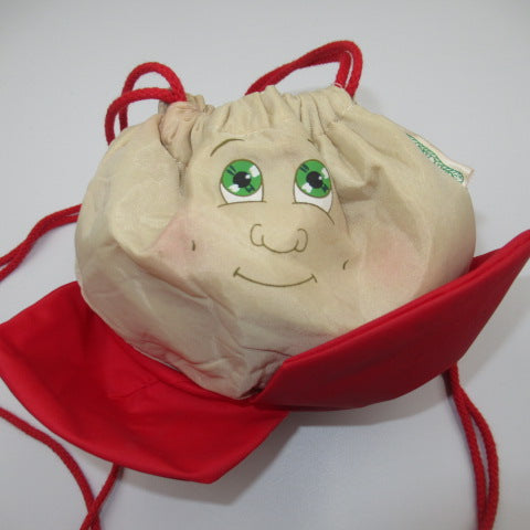 80's★Cabbage Patch Kids★キャベツ人形★巾着バッグ★Bag★フィギュア★人形★ぬいぐるみ★デッドストック★レッド★赤★