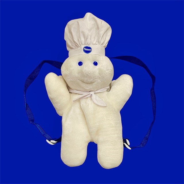 1998年★90's★Pillsbury★Doughboy★ドゥボーイ★ドゥーボーイ★BACK　PACK★リュック★人形★フィギュア★ぬいぐるみ★４１センチ★