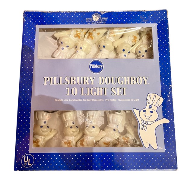 2000s★Pillsbury★Doughboy★ドゥボーイ★ドゥボーイ★パーティーライト★Party Lights★人形★フィギュア★ぬいぐるみ★ビンテージ★クッキー★