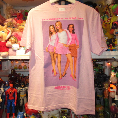 MEANGIRLS★ミーンガールズ★movie★ムービー★映画★Tshirt★Tee★Tシャツ★pink★ピンク★Mサイズ★人形★ぬいぐるみ★フィギュア★