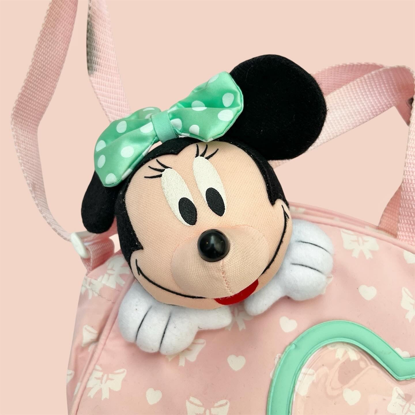 Vintage★Minnie Mouse★ミニーマウス★ショルダーバッグ★人形★ぬいぐるみ★フィギュア★ピンク★ビンテージ★