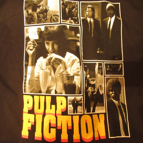 PULPFICTION★パルプフィクション★Tシャツ★ユマ・サーマン★ジョン・トラボルタ★Men’s★XLサイズ★新品★タランティーノ★フィギュア★人形★ぬいぐるみ★