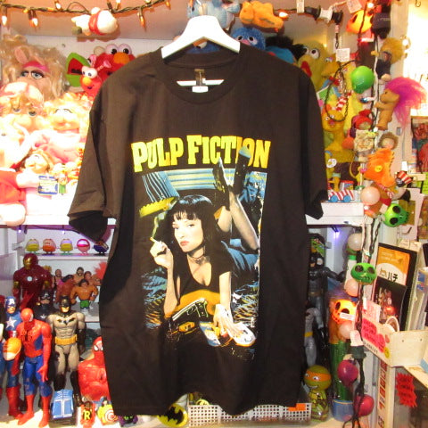 PULPFICTION★パルプフィクション★Tシャツ★ユマ・サーマン★ジョン・トラボルタ★Men’s★Lサイズ★新品★タランティーノ★フィギュア★人形★ぬいぐるみ★