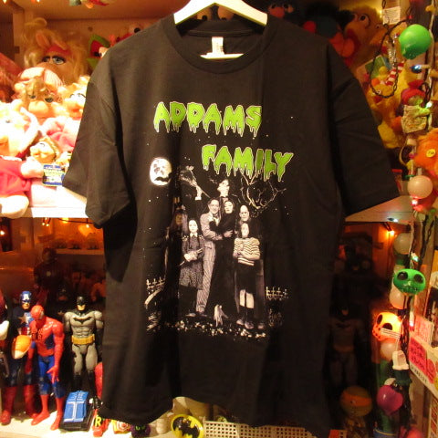 ADDAMS FAMILY★アダムスファミリー★Tシャツ★ティム・バートン★Men’s★Lサイズ★新品★フィギュア★人形★ぬいぐるみ★