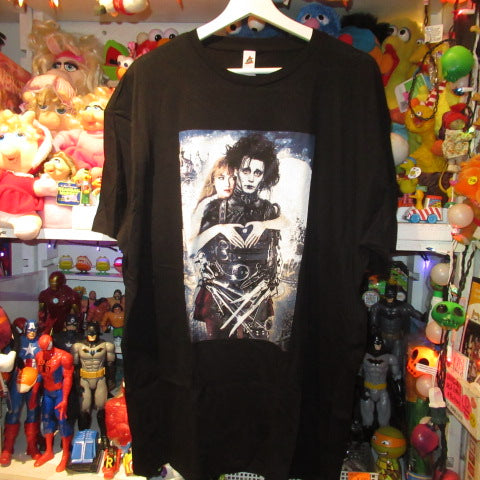 Edoward Scissorhands★シザーハンズ★Tシャツ★映画★ティム・バートン★ジョニー・デップ★ウィノナ・ライダー★Men’s★XLサイズ★新品　★フィギュア★人形★ぬいぐるみ★