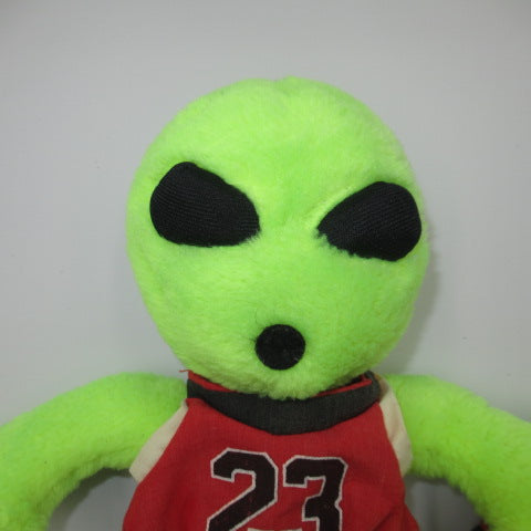 1996年★90's★vintage★ビンテージ★Nanco★Michal Jordan★ジョーダン★basketball★バスケ★green★グリーン★★alien★エイリアン★大きさ約２３センチ★ぬいぐるみ★人形★フィギュア★