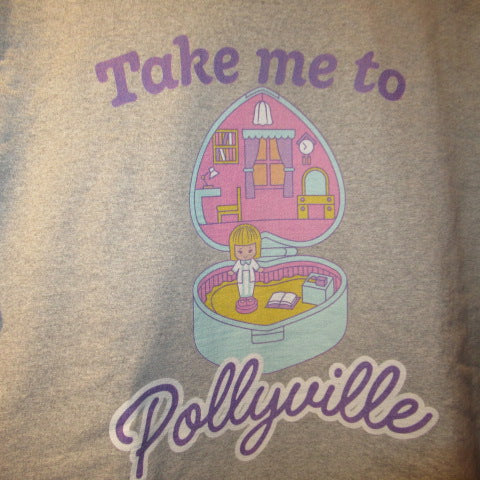 Polly Pocket★ポーリーポケット★SWEAT SHIRTS★スウェット★トレーナー★Lady’s★Lサイズ★ライトグレー★新品★フィギュア★人形★ぬいぐるみ★