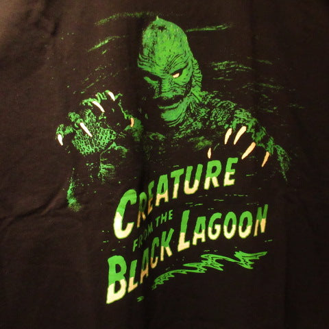 CREACURE FROM THE BLACK LAGOON★半魚人★Tシャツ★ホラー★ユニバーサルスタジオ★ユニバーサルモンスター★クリーチャー★Men’s★XLサイズ★ブラック★新品★フィギュア★人形★ぬいぐるみ★