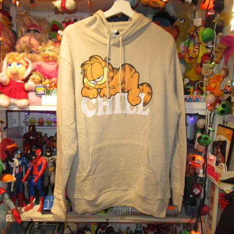 GARFIELD★ガーフィールド★パーカー★Foodie★SWEAT SHIRTS★スウェット★トレーナー★Men’s★XLサイズ★ベージュ★新品★フィギュア★人形★ぬいぐるみ★