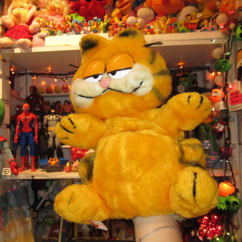 80's★GARFIELD★ガーフィールド★ハンドパペット★人形★ぬいぐるみ★フィギュア★レア★