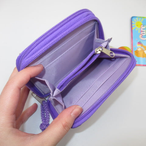 2003年★CareBears★ケアベア★Wallet★ウォレット★財布★purple★パープル★紫★人形★フィギュア★ぬいぐるみ★