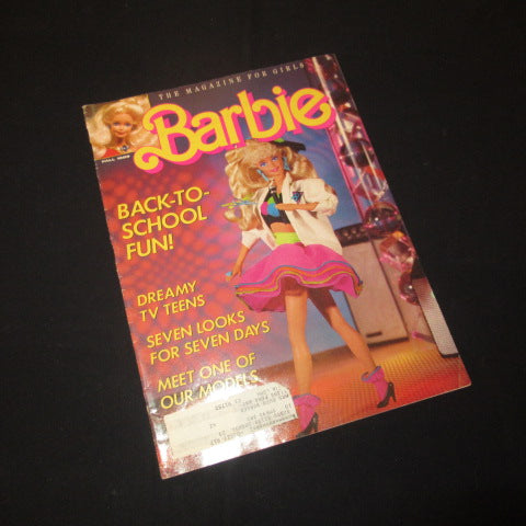 80’s★1989年★ビンテージ★Barbie★バービー★The Magazine For Girls★本★マガジン★雑誌★フィギュア★人形★ぬいぐるみ★K★