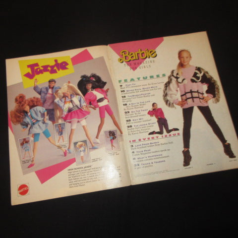 80’s★1989年★ビンテージ★Barbie★バービー★The Magazine For Girls★本★マガジン★雑誌★フィギュア★人形★ぬいぐるみ★K★