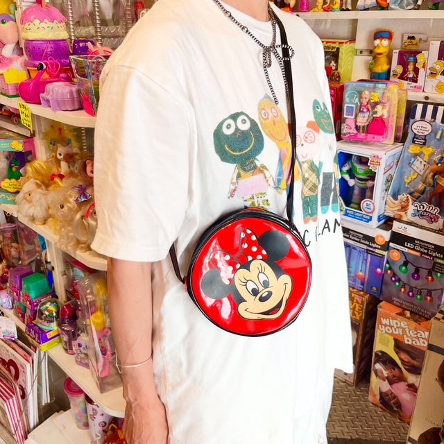 Vintage★Minnie Mouse★Minnie Mouse★Enamel Shoulder Bag★Bag★Doll★Figure★Plushie★Vintage★Mickey Mouse★ 
