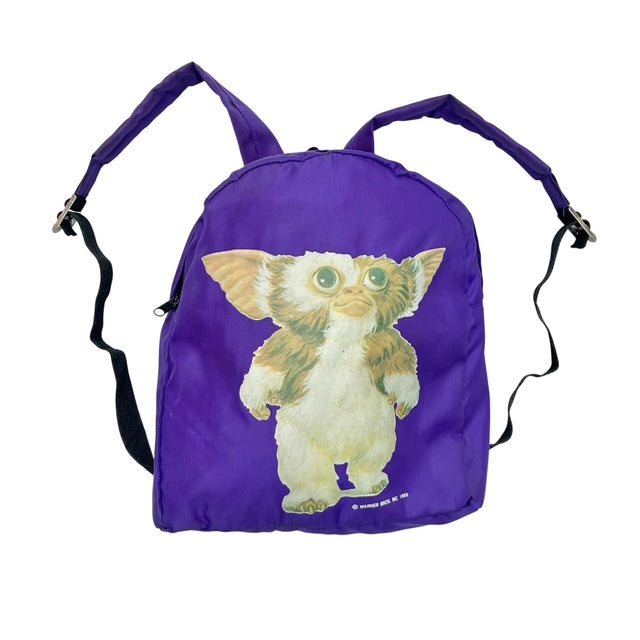 Rare! 1983 ★ 80's ★ GREMLINS ★ Gremlins ★ Gizmo ★ Back Pack ★ Backpack ★ Rucksack ★ Doll ★ Figure ★ Plush ★ Vintage ★ 