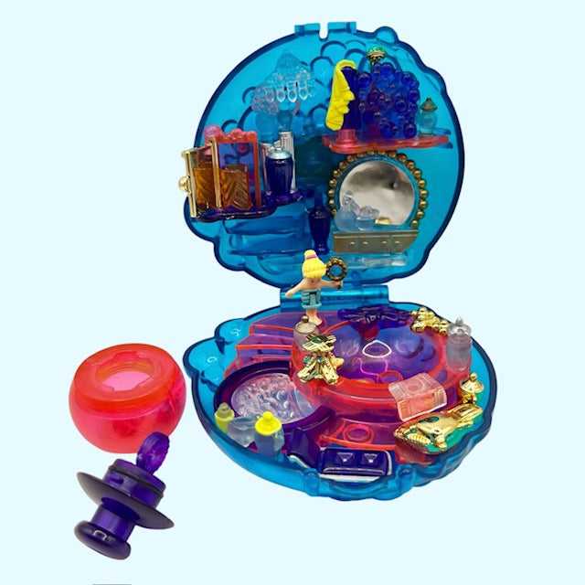 レア！完品！1996年★90's★Polly Pocket★ポーリーポケット★Bubbly Bath★バブル★人形★フィギュア★ぬいぐるみ★ビンテージ★コンパクト★