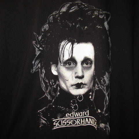 EDWARD SCISSORHANDS★シザーハンズ★ジョニー・デップ★Tシャツ★Men’ｓ★XLサイズ★ブラック★新品★フィギュア★人形★ぬいぐるみ★★