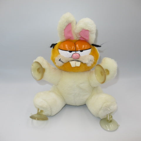 1981 ★ 80's ★ GARFIELD ★ Garfield ★ Suction Cup ★ Bunny ★ Rabbit ★ Doll ★ Figure ★ Plush ★ Vintage ★ 