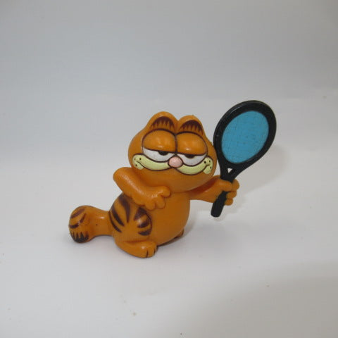 1981 ★ 80's ★ GARFIELD ★ Garfield ★ PVC ★ Doll ★ Figure ★ Plush ★ Vintage ★ Tennis ★ 