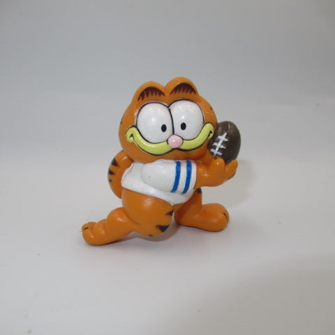 1981 ★ 80's ★ GARFIELD ★ Garfield ★ PVC ★ Doll ★ Figure ★ Plush ★ Vintage ★ Rugby ★ 