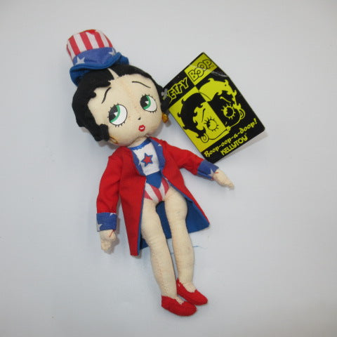 2004 ★ BETTY BOOP ★ Betty Boop ★ KELLYTOY ★ America ★ American ★ Independence Day ★ Plush ★ Stuffed Animal ★ Figure ★ 