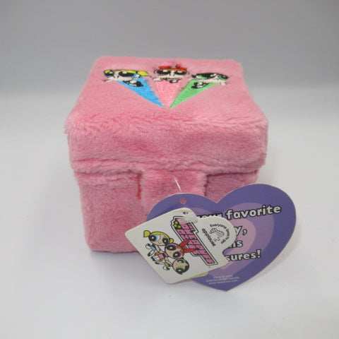 2000s★Powerpuff Girls★パワーパフガールズ★小物入れ★ジュエリーボックス★人形★フィギュア★ぬいぐるみ★ビンテージ★ファー★ピンク★