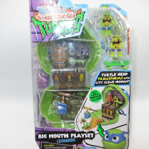 2025年★TEENAGE MUTANT NINJA TURTLES★ニンジャータートルズ★BIG MOUTH PLAYSET★プレイセット★ポーリーポケット★ミニチュア★コンパクト★人形★フィギュア★ぬいぐるみ★レオナルド★