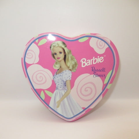 2000年★Barbie★バービー★TIN CASE★缶ケース★小物入れ★Russell Stover★ハートケース★フィギュア★人形★ぬいぐるみ★