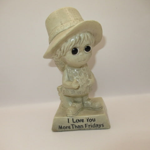 70's ★ Vintage ★ Message Doll ★ Message Doll ★ I Love You More Than Fridays ★ Approx. 16cm ★ Figure ★ Doll ★ Plush Toy ★ 