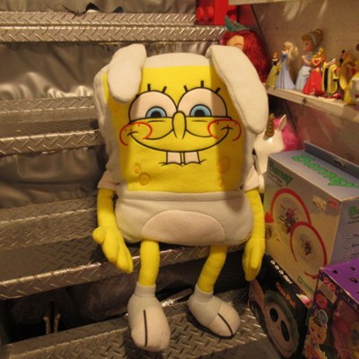 2006年★Spongebob★スポンジボブ★Sponge★スポンジ★Patrick★パトリック★yellow★イエロー★Easter★イースター★ウサギ★rabbit★Plush★ぬいぐるみ★顔の大きさ約４０センチ★