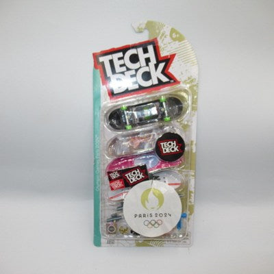 2024 ★ PARIS OLYMPIC ★ Paris Olympics ★ TECH DECK ★ Figure ★ Doll ★ Plush ★ Finger Skateboard ★ Skateboard ★ Deck ★ Set of 4 ★ 1 ★ 