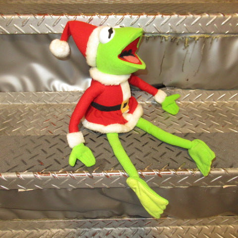 90's ★ビンテージ★MAPPETS★マペッツ★マペットショー★KERMIT★カーミット★サンタクロース★クリスマス★ジム・ヘンソン★JIM HENSON★フィギュア★人形★ぬいぐるみ★