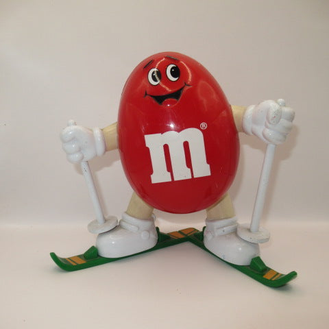 90's ★ M&amp;M'S ★ M&amp;M's ★ Chocolate Dispenser ★ Dispenser ★ RED ★ Red ★ Ski ★ Figure ★ Doll ★ Plush Toy ★ 
