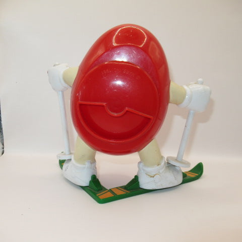 90’s★M&M'S★エム＆エムズ★チョコレートディスペンサー★ディスペンサー★RED★レッド★スキー★フィギュア★人形★ぬいぐるみ★