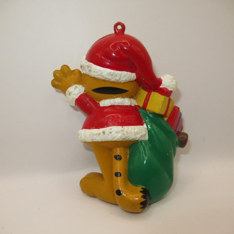 GARFIELD ★ Garfield ★ Christmas Ornament ★ Santa Claus ★ Christmas Present ★ Figure ★ Doll ★ Plush Toy ★ 