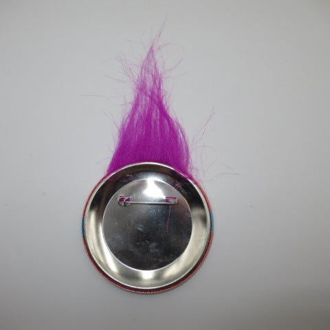 90's★Russ Trolls★Troll★トロール★バッジ★バッチ★人形★フィギュア★ぬいぐるみ★FOR PRESIDENT★パープル★