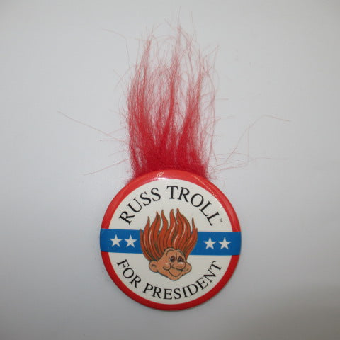 90's ★ Russ Trolls ★ Troll ★ Troll ★ Badge ★ Badge ★ Doll ★ Figure ★ Plush ★ FOR PRESIDENT ★ Red ★ 
