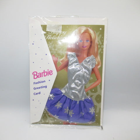 1995年★90's★Barbie★バービー★グリーティングカード★人形★フィギュア★ぬいぐるみ★Holiday★ドレス★服★着せ替え★