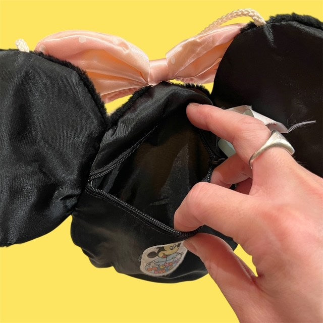 Vintage★Minnie Mouse★ミニーマウス★フェイスショルダー★バッグ★Bag★ポーチ★人形★フィギュア★ぬいぐるみ★ビンテージ　★2★