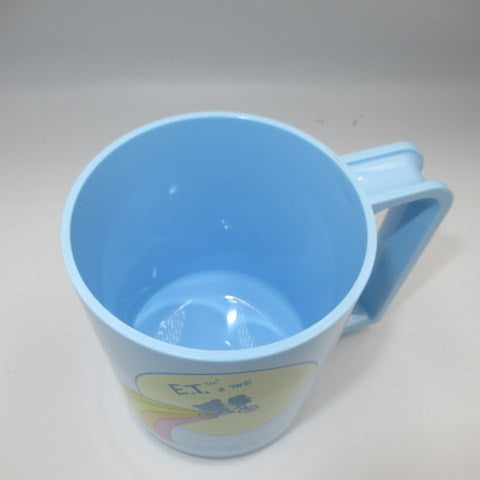 80's★1982★ET★Plastic Cup★cup★Glass★Blue★Vintage★Figure★Doll★Stuffed Toy★ 