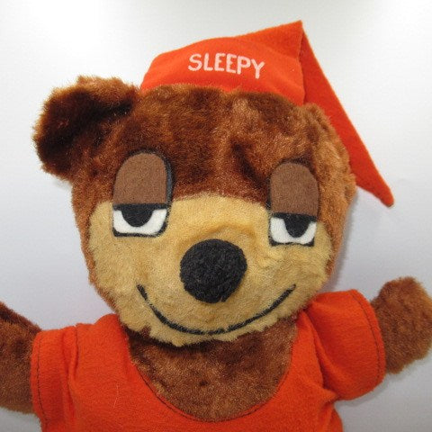 Rare! 60's Travelodge Sleepy Bear Bear MOTEL Corporate Figure Doll Plush Toy 