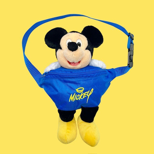 Vintage★Mickey Mouse★ミッキーマウス★ウエストポーチ★Bag★人形★ぬいぐるみ★フィギュア★ビンテージ★2★